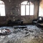 ۳ مصدوم بر اثر آتش‌سوزی یک ساختمان در میدان امام حسین(ع)
