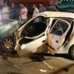 تصادف مرگبار سواری پژو ۲۰۶ در مسیر شمال به جنوب بزرگراه تهران ـ قم